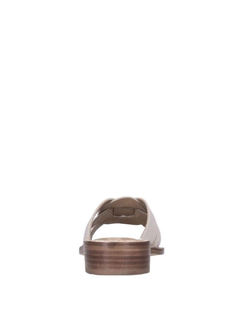 Mules in pelle FEDERICA STELLA | A007 20 VIT.BEIGE